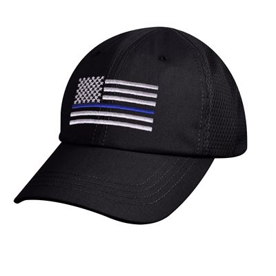 Mashcappy US Flagge mit blauen Streifen SCHWARZ