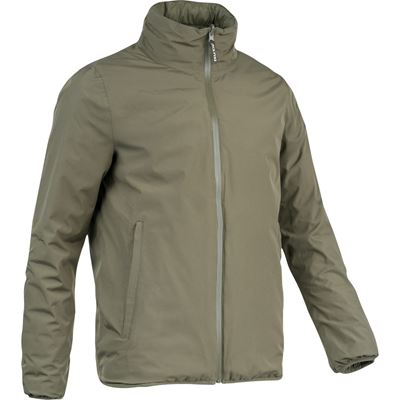 Wendbare, wattierte, wasserdichte Jacke Reversible Waterproof OLIV