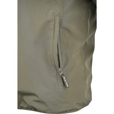 Wendbare, wattierte, wasserdichte Jacke Reversible Waterproof OLIV