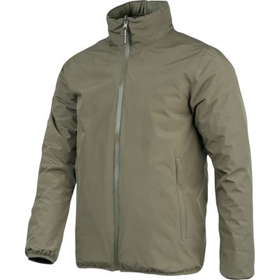 Wendbare, wattierte, wasserdichte Jacke Reversible Waterproof OLIV