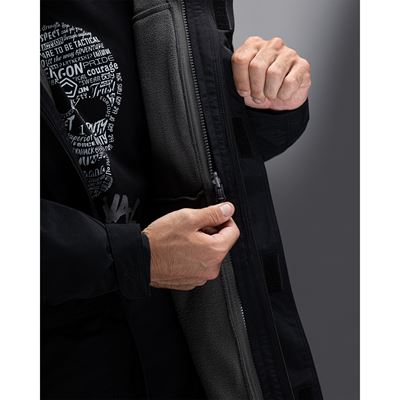 Fleece-Sweatshirt ATHOS 2.5 SCHWARZ PENTAGON K08069-01 2