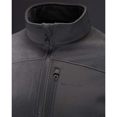 Fleece-Sweatshirt ATHOS 2.5 WOLF GREY PENTAGON K08069-08WG 2