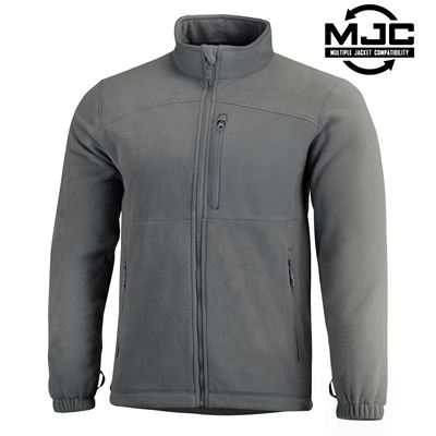 Fleece-Sweatshirt ATHOS 2.5 WOLF GREY