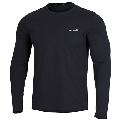 Langarm-T-Shirt AGERON 2.0 SCHWARZ