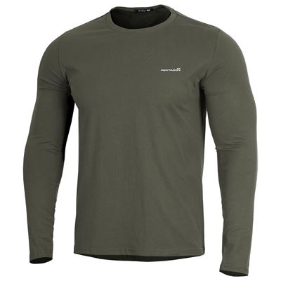 Langarm-T-Shirt AGERON 2.0 OLIVE GREEN