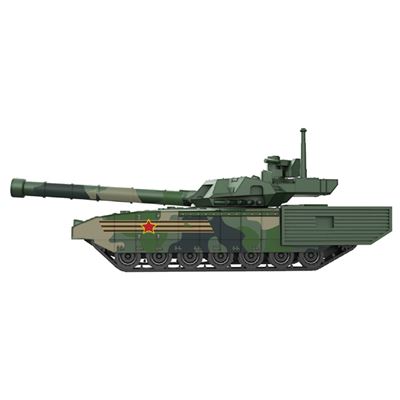 Modellbausatz des Panzers T-14 ARMATA KOMBAT KO-T14MBT 2