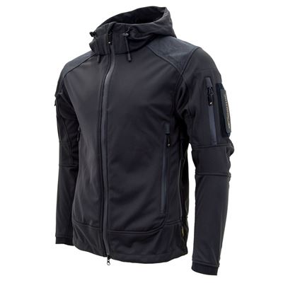 Softshell-Jacke Special Forces SCHWARZ