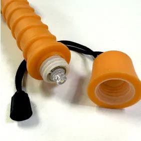 Taschenlampe FFLAM SOLAS GEN2 mit Ersatzglühbirne ORANGE