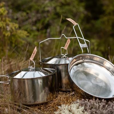 Outdoor-Kochgeschirrset aus EDELSTAHL zum Campen CAMPFIRE SMALL PRIMUS® P738002 3