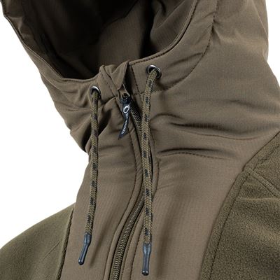 Fleece-Kapuzenpullover Hybrid Hoodie GRÜN SPEERO SPHOODHYB 5