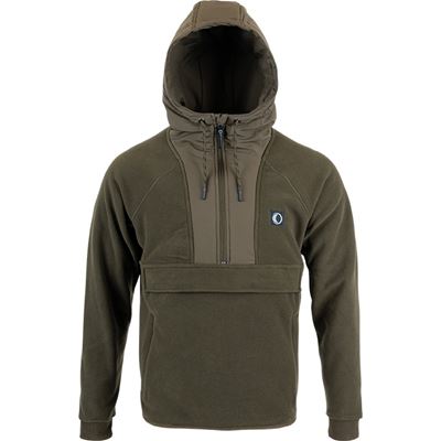 Fleece-Kapuzenpullover Hybrid Hoodie GRÜN SPEERO SPHOODHYB 2