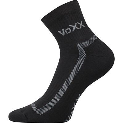 CADDY B Sport-Baumwollsocken mit verstärktem Fußbereich SCHWARZ – 3er-Pack VOXX V-11733-B 3