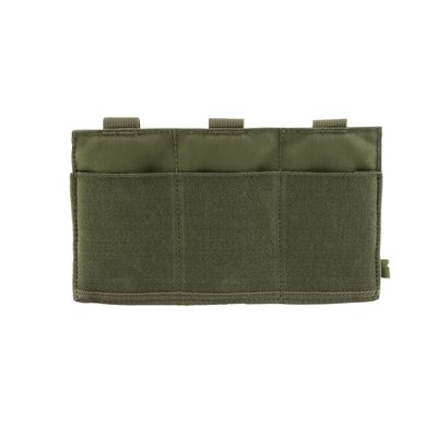 Elastische offene Tasche für 3 Magazine M4/M16 OLIV