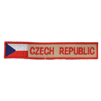 Patch CZECH REPUBLIC S Flagge - BUNT