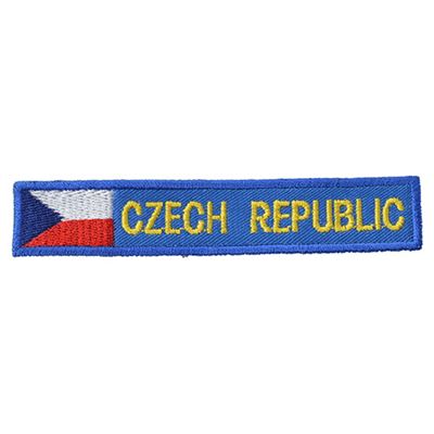 Patch CZECH REPUBLIC S Flagge - BLAU