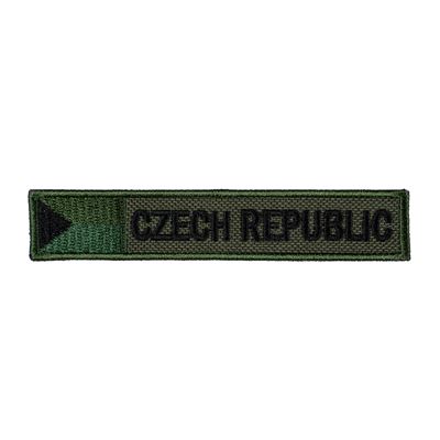 Patch CZECH REPUBLIC S Flagge - GRÜN