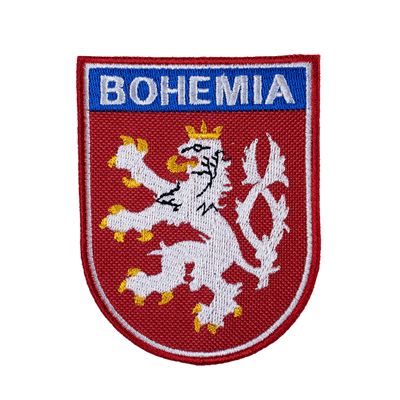 Patch TSCHECHISCHER LÖWE + BOHEMIA - BUNT