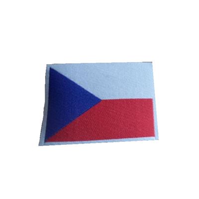 Aufnäher CZ Flagge groß BUNT 80x60mm