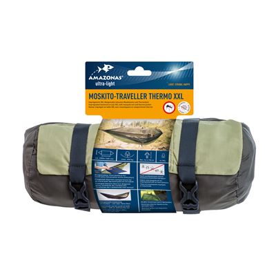 Hängematte MOSKITO TRAVELLER THERMO XXL mit Mosquitonetz