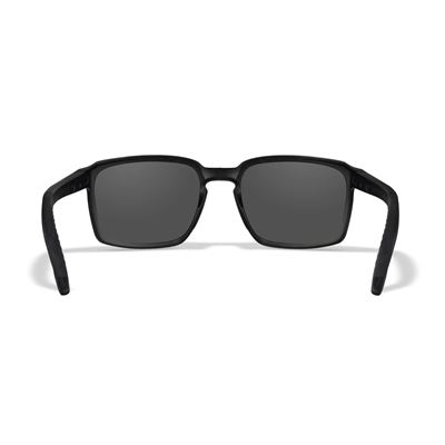 Taktische Sonnenbrille WX ALFA SCHWARZ rahmen GRAU Gläser