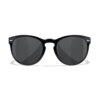 Damen Taktische Sonnenbrille WX COVERT SCHWARZ rahmen GRAU Gläser