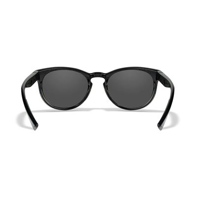 Damen Taktische Sonnenbrille WX COVERT SCHWARZ rahmen GRAU Gläser