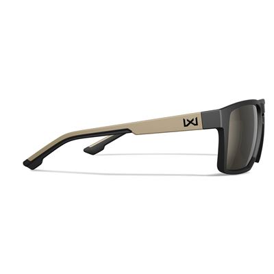 Taktische Sonnenbrille WX FOUNDER CAPTIVATE™ SCHWARZ rahmen TUNGSTEN Gläser