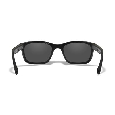 Taktische Sonnenbrille WX HELIX SCHWARZ rahmen GRAU Gläser