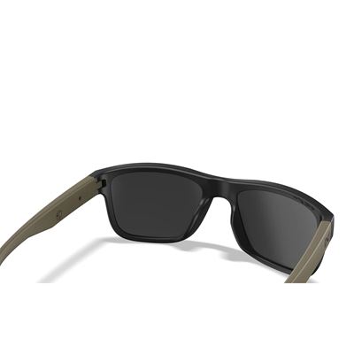 Taktische Sonnenbrille WX OVATION CAPTIVATE™ SCHWARZ rahmen TUNGSTEN Gläser WILEY X AC6OVN14-W 3