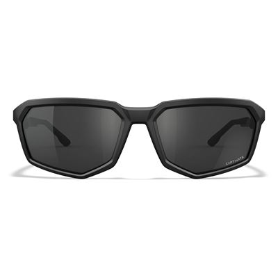 Taktische Sonnenbrille WX RECON CAPTIVATE™ SCHWARZ rahmen GRAU Gläser