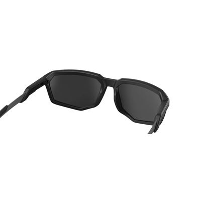 Taktische Sonnenbrille WX RECON CAPTIVATE™ SCHWARZ rahmen POLARISIERT GRAU Gläser
