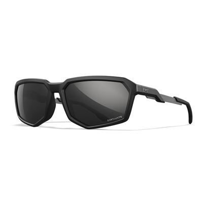 Taktische Sonnenbrille WX RECON CAPTIVATE™ SCHWARZ rahmen POLARISIERT GRAU Gläser