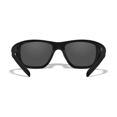 Taktische Sonnenbrille WX ASPECT SCHWARZ rahmen GRAU Gläser