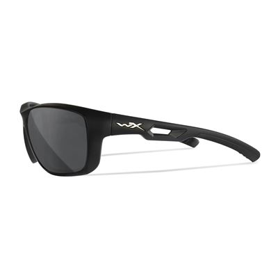 Taktische Sonnenbrille WX ASPECT SCHWARZ rahmen GRAU Gläser