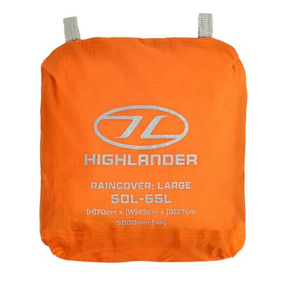Überzug für Rucksack 50 - 65 l ORANGE