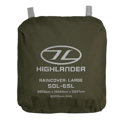 Überzug für Rucksack 50 - 65 l RANGER GREEN