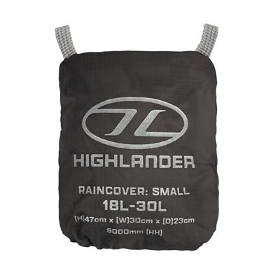 Überzug für Rucksack 18 - 30 l SCHWARZ