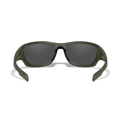 Taktische Sonnenbrille WX CLIMB OLIVE rahmen GRAU Gläser