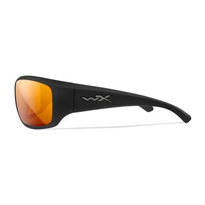 Taktische Sonnenbrille WX OMEGA CAPTIVATE™ SCHWARZ rahmen POLARISIERT BRONZE Gläser WILEY X ACOME04-W 4