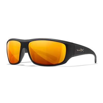 Taktische Sonnenbrille WX OMEGA CAPTIVATE™ SCHWARZ rahmen POLARISIERT BRONZE Gläser