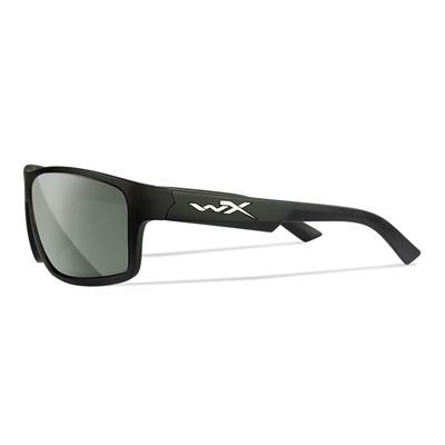Taktische Sonnenbrille WX PEAK SCHWARZ rahmen SILVER FLASH Gläser WILEY X ACPEA06-W 3