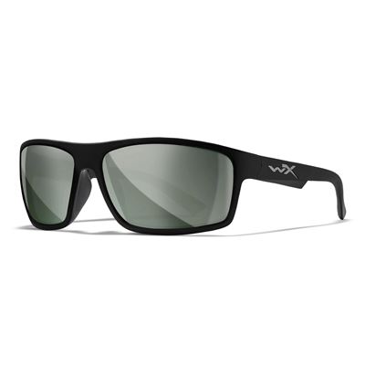 Taktische Sonnenbrille WX PEAK SCHWARZ rahmen SILVER FLASH Gläser