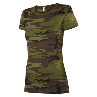 Tshirt Damen Kurzarm CZECH ARMY vz.95 forest