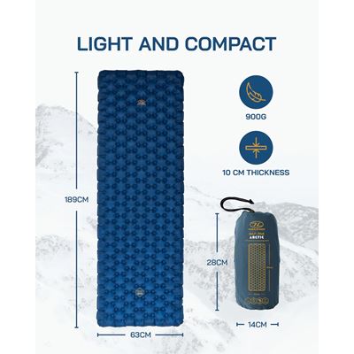 Isomatte NAP-PAK ARCTIC R11 aufblasbar BLAU