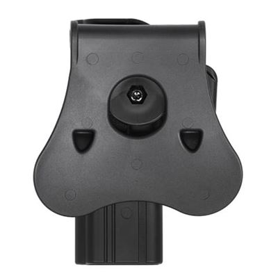 Gürtelholster Kunststoff GLOCK RECHTS SCHWARZ AMOMAX AMX009-BK 3
