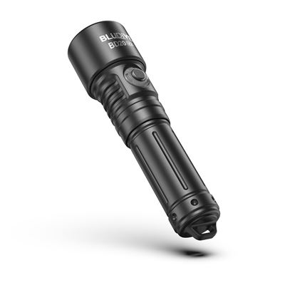Taschenlampe BD20 V2, wiederaufladbar, wasserdicht 1800 Lumen, 641 Meter SCHWARZ BLUDIVE BD20V2-SP 2