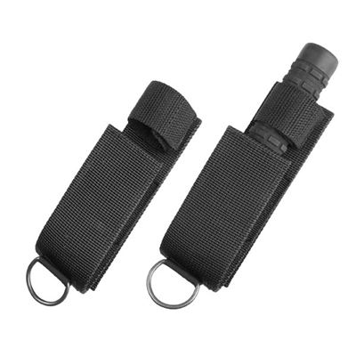 Holster Nylon für teleskopischen Schlagstock H16 vertikale SCHWARZ