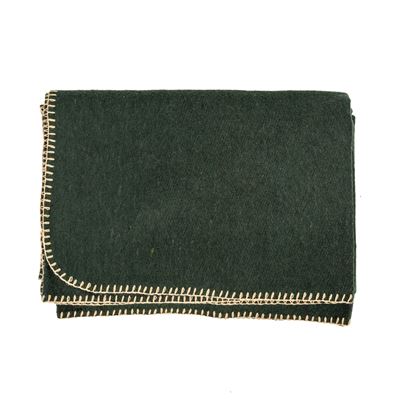 Wolldecke US CADUCEUS 160 x 225 cm OLIV McGuire Gear BK-266-OD 2