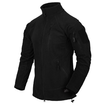 Fleecepullover funktionell ALPHA TACTICAL SCHWARZ