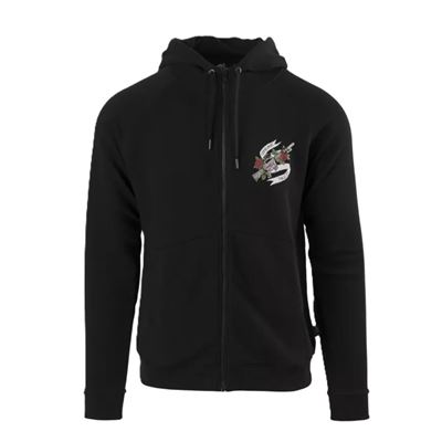 Pullover COME AND TAKE IT ZIP mit Kapuze SCHWARZ Helikon-Tex® BL-CTT-CB-01 2